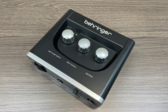 オーディオインターフェースのイメージ