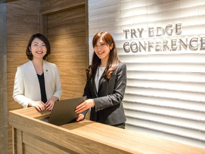 感謝と笑顔を忘れないホスピタリティーあふれるスタッフのイメージ